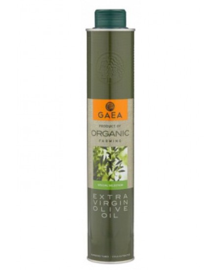 Gaea оливковое масло extra virgin Organic жестяная банка 500мл