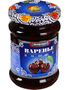 Варенье "Экопродукт" вишня 340гр