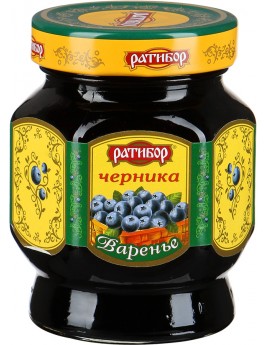 Варенье РАТИБОР из черники 400гр