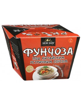 Вермишель фунчоза СЕНСОЙ под Китайским устричным соусом 125гр