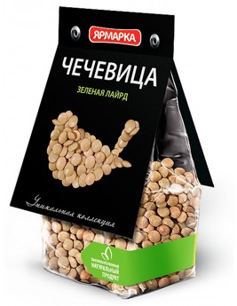 Bravolli Чечевица зелёная лайрд 350гр
