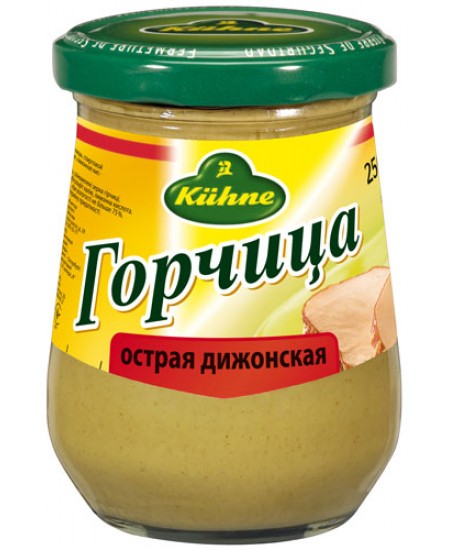 Горчица острая дижонская 250гр