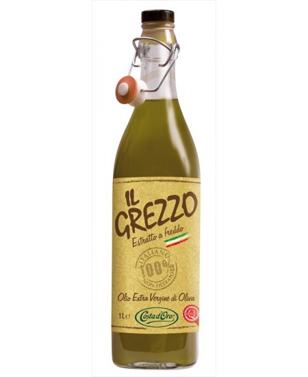 Costa d'Oro "Il Grezzo" Extra Vergine масло оливковое нефильтрованное, 1 литр