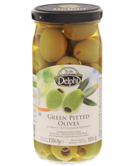 Delphi Оливки без косточек в рассоле, 350 г