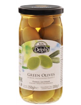 Delphi Оливки с косточкой в рассоле, 350 г