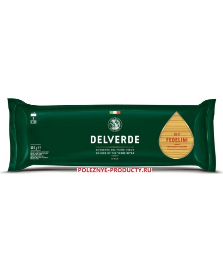 Delverde № 002 паста Феделини, 500 г