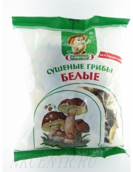Грибы ЭКОПРОДУКТ белые сушёные 50гр