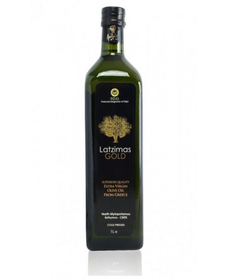 Latzimas Gold оливковое масло Extra Virgin в стекле 1 л