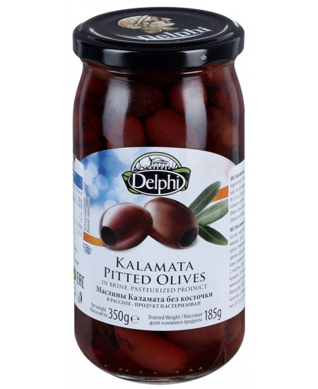 Маслины Delphi Каламата без косточки, 350г