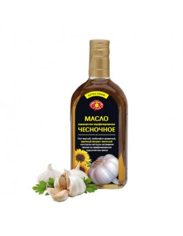 Масло чесночное нерафинированное 350гр