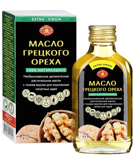 Масло Грецкого Ореха Golden Kings нерафинированное 100гр