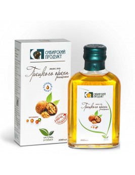 Масло Грецкого Ореха Сибирский Продукт нерафинированное 100мл