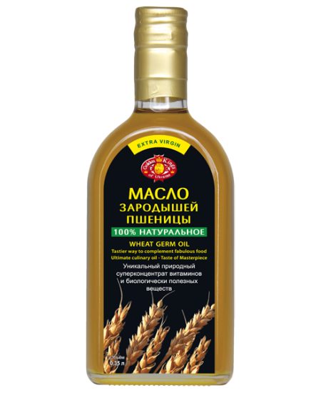 Масло холодного отжима зародышей пшеницы Golden King, 350 мл