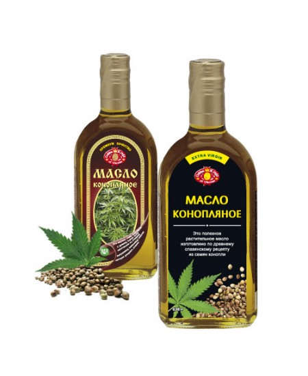 Масло конопляное нерафинированное 350гр