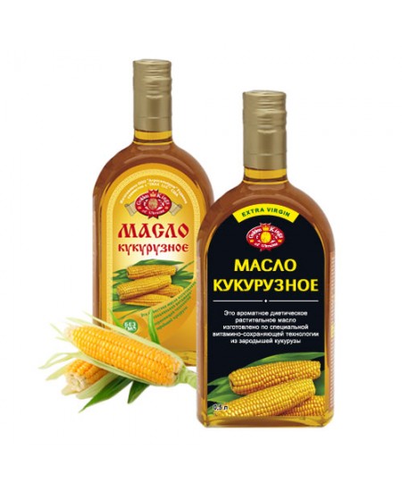 Масло кукурузное нерафинированное 500гр