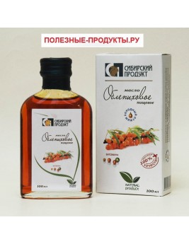 Масло Облепиховое "Сибирский продукт" нерафинированное 100гр