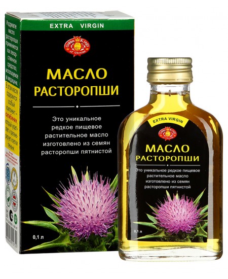 Масло расторопши Golden Kings нерафинированное 100гр