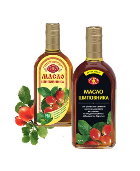 Масло шиповника нерафинированное 350гр