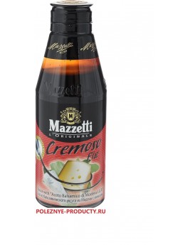 Mazzetti соус Cremoso Fig из бальзамического уксуса с инжиром, 215 мл