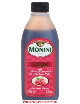 Monini Balsamic Glaze бальзамический соус со вкусом малины, 250 г