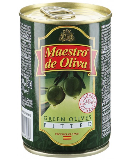 Оливки Maestro de Oliva без косточки 300г