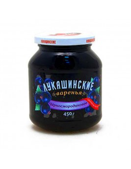 Варенье Лукашинские чёрносмородиновое 450гр