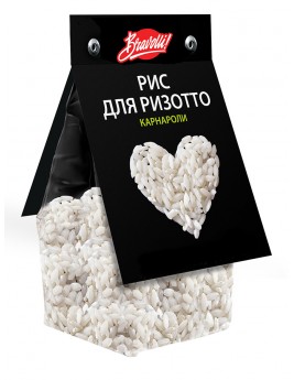 Bravolli Рис для ризотто карнароли 350гр