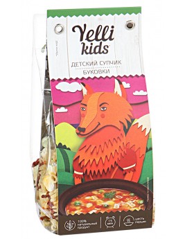 Yelli Kids Детский супчик Буковки 80г