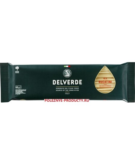 Delverde № 006 паста Букатини, 500 г