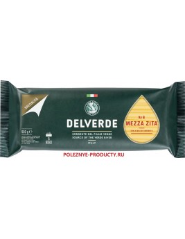 Delverde № 008 паста Медза Дзита, 500 г