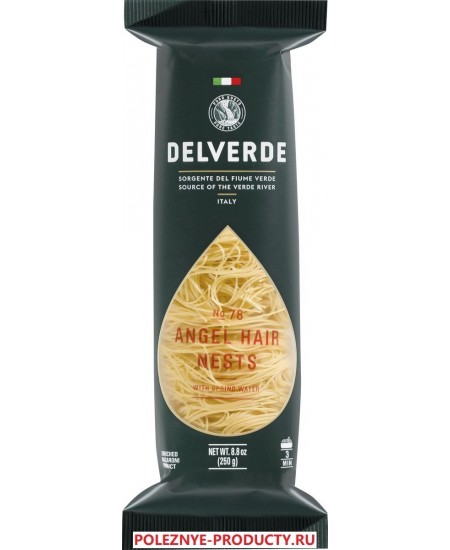 Delverde № 078 паста Капелли д'Анджело, 250 г