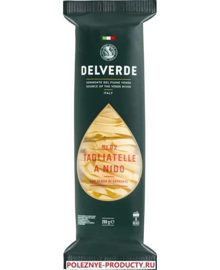Delverde № 082 паста Тальятелле, 250 г