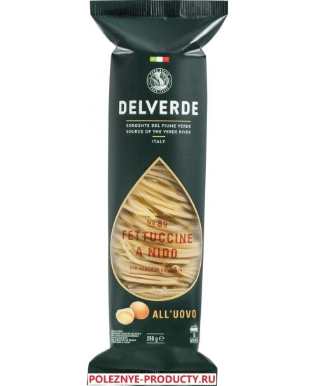 Delverde № 089 паста Феттучине, 250 г