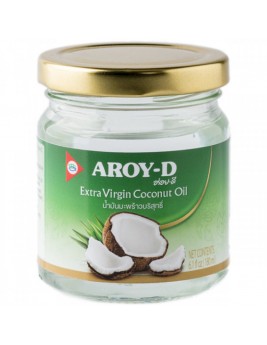 Кокосовое масло Aroy-D Extra Virgin стекло 180 мл Индонезия
