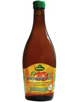 Kuhne Apple Vinegar уксус 5% яблочный, 750 мл
