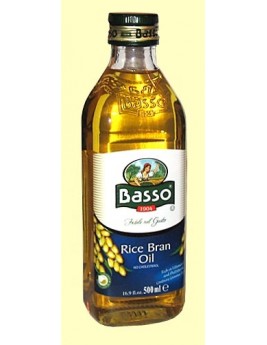 Масло рисовое рафинированное BASSO 500мл Италия