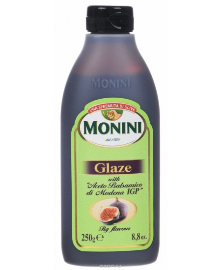 Monini Balsamic Glaze бальзамический соус со вкусом инжира, 250 г 