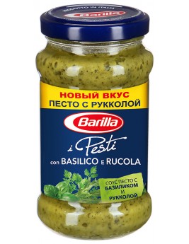 Соус Barilla Песто с базиликом и рукколой 190г