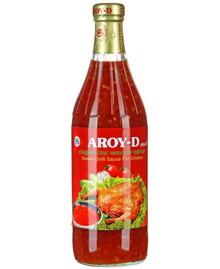 Соус Чили-сладкий AROY-D для курицы в стекле 920 мл