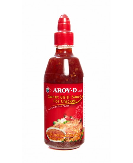 Соус Чили сладкий для курицы AROY-D 550 мл в пластике с дозатором