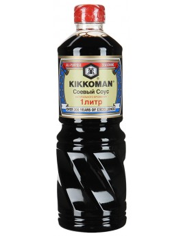 Соус Kikkoman соевый натурально сваренный 1л