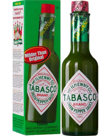 Соус Tabasco зелёный перечный острый, 150мл