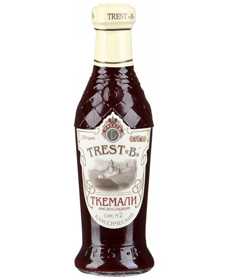 Соус Trest B Ткемали Классический кисло-сладкий №2, 270г
