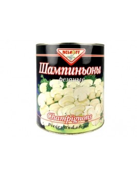 Шампиньоны резанные 3кг