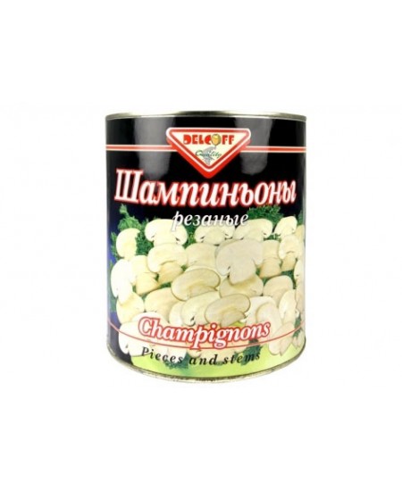 Шампиньоны резанные 3кг